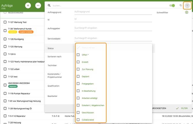 auftragsstati-filtern